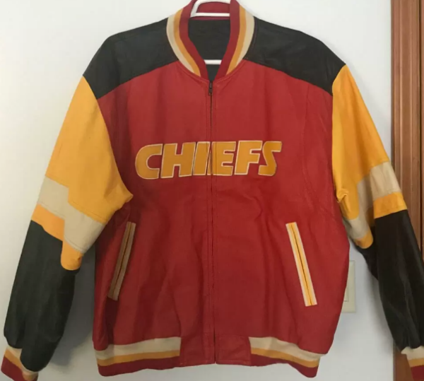 Kansas City Chiefs Multicolor Leather Jacket