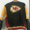 Kansas City Chiefs Multicolor Leather Jacket