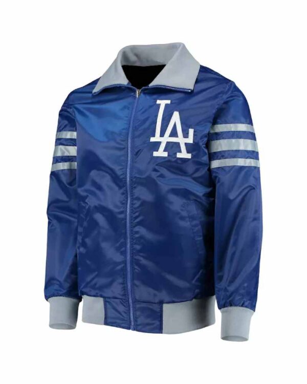 Los Angeles Dodgers The Captain II Blue Satin Jacket