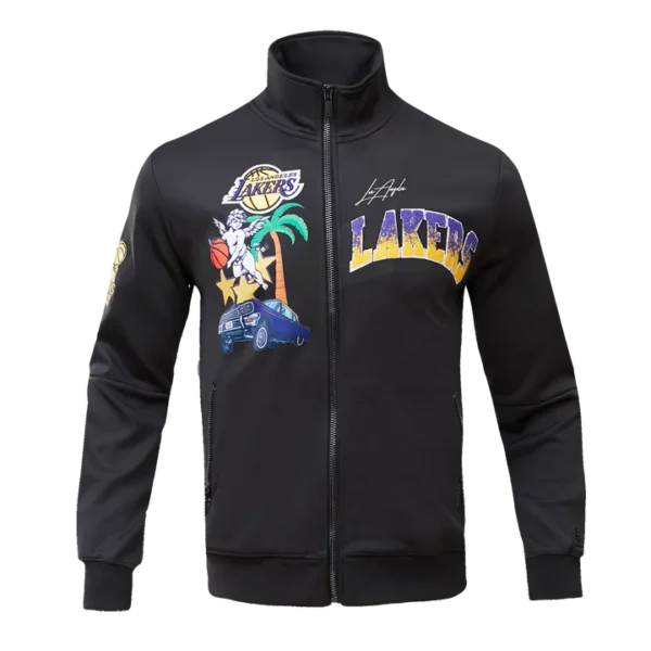 Los Angeles Lakers Gradient Logo Track Jacket