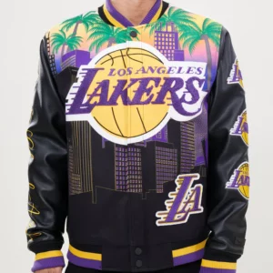 Los Angeles Lakers Remix Varsity Jacket