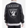 Las Vegas Raiders Mash Up Varsity Jacket