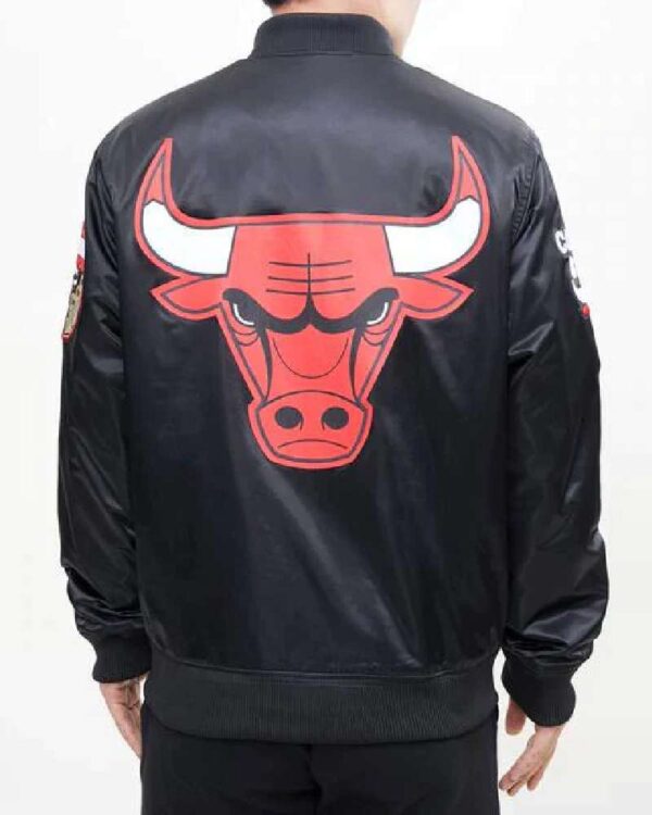 Men’s Pro Standard Chicago Bulls Satin Black Jacket
