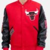 Men’s Pro Standard Chicago Bulls Red Varsity Jacket