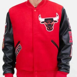 Men’s Pro Standard Chicago Bulls Red Varsity Jacket