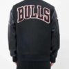 Men’s Pro Standard Chicago Bulls Varsity Black Jacket