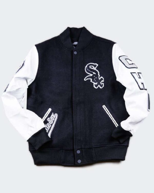 Men’s Pro Standard Chicago White Sox Varsity Black Jacket