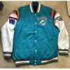 Miami Dolphins 2X Super Bowl Champions Varsity Jacket