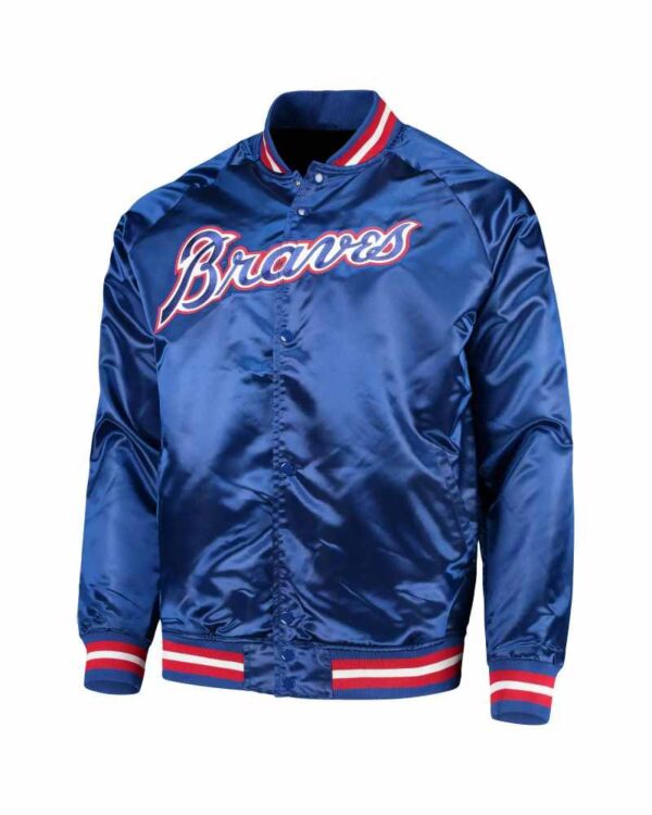 MLB Atlanta Braves Lightweight Satin Jacket