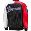MLB Atlanta Braves Tricolor Satin Jacket