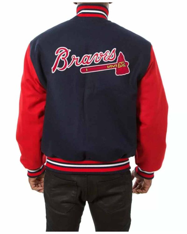 MLB Atlanta Braves Two Tone Varsity Jacket