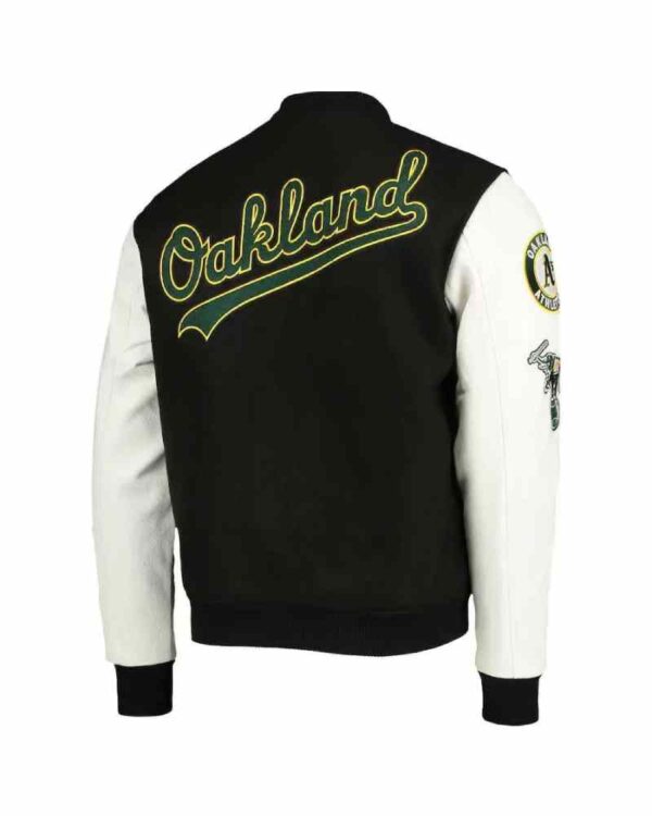 MLB Baseball Team Oakland Athletics Varsity Jacket