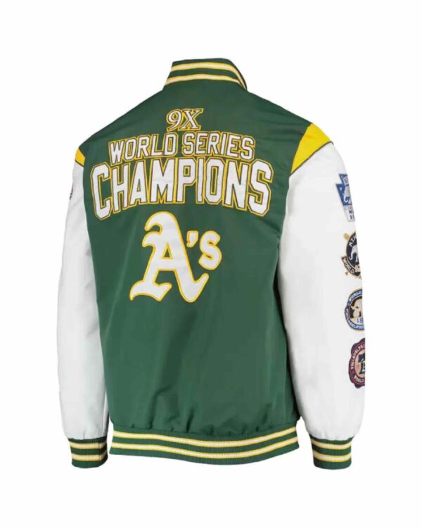 MLB Oakland Athletics 9x World series Champions Jacket