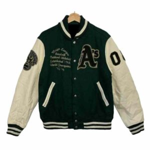 MLB Team Oakland Athletics Baseball Varsity Jacket