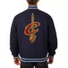 Navy Cleveland Cavaliers Reversible Jacket