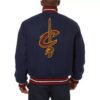 Navy Cleveland Cavaliers Wool Jacket