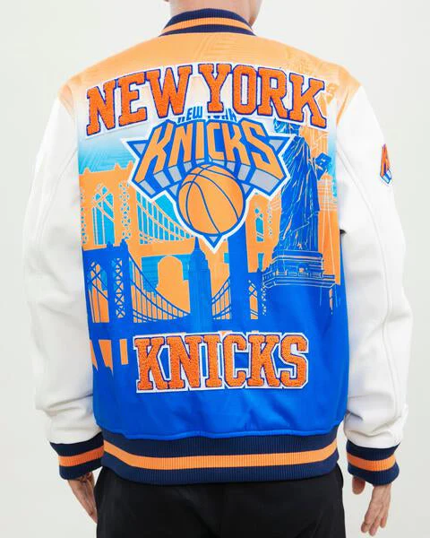 New York Knicks Remix Varsity Jacket