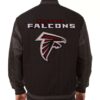 NFL Atlanta Falcons Black Varsity Jacket