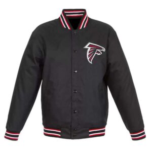 NFL Black Atlanta Falcons Textile Jacket