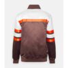 NFL Cleveland Browns 75th Anniversary Satin Jacket