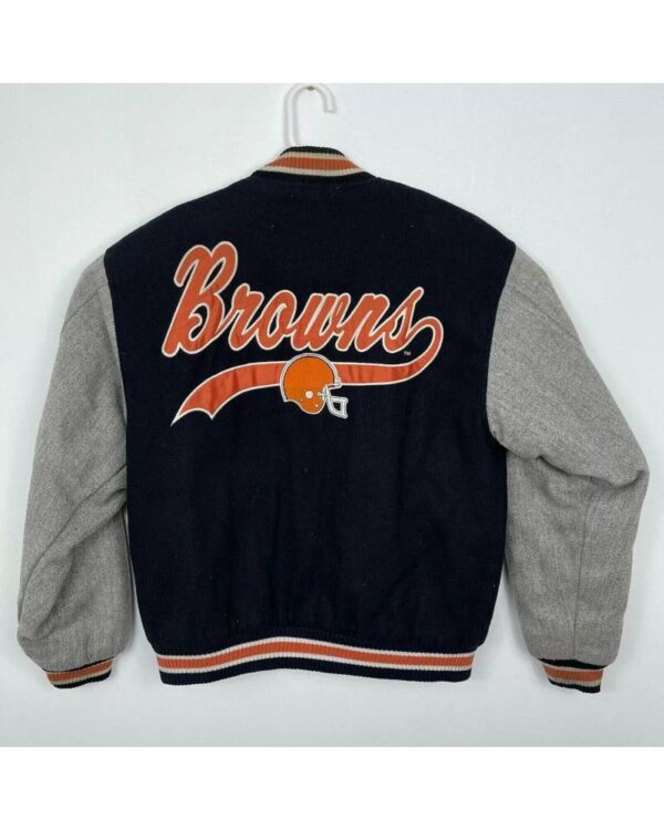 NFL Brown Cleveland Browns Varsity Jacket