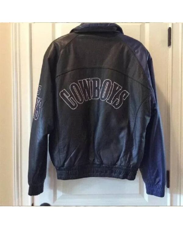 NFL Dallas Cowboys Leather Bomber Jacket