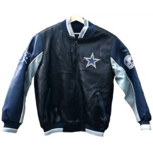 NFL Dallas Cowboys Leather Varsity Jacket