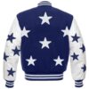 NFL Dallas Cowboys Royal Blue And White Varsity Jacket