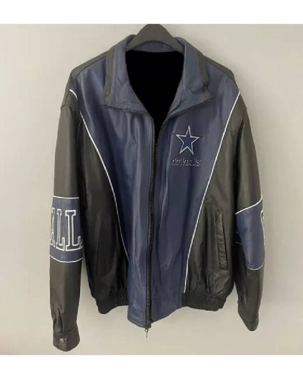 NFL Team Dallas Cowboys Football Leather Jacket