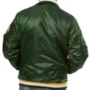 Starter Athletics Oakland Varsity Green Satin Jacket