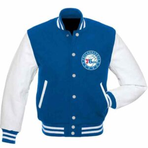 Philadelphia 76ers NBA Letterman Varsity Jacket