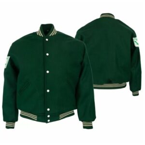Philadelphia Eagles Dark Green Varsity Jacket