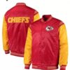 Starter Kansas City Chiefs Red Satin Jacket