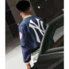 Supreme NY Yankees GTA 5 Navy Blue Varsity Jacket