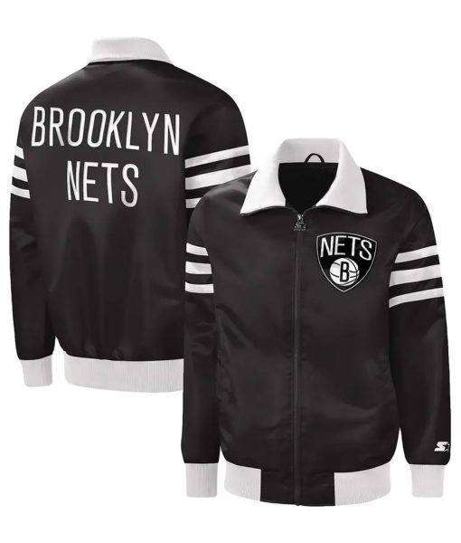 The Captain II Brooklyn Nets Black Jacket
