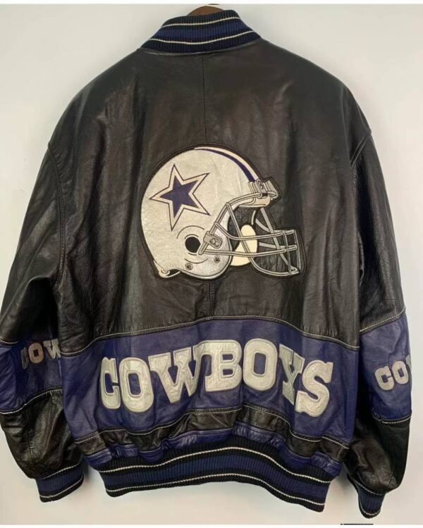 Vintage 90s NFL Dallas Cowboys Leather Jacket