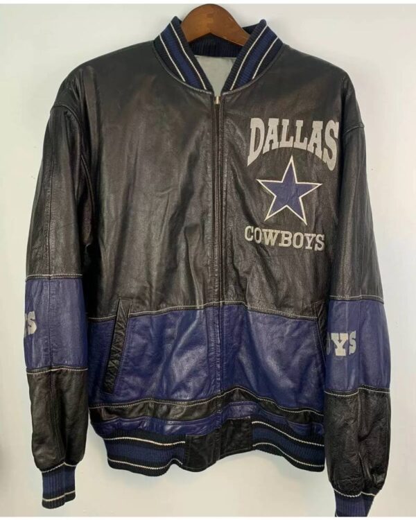 Vintage 90s NFL Dallas Cowboys Leather Jacket