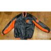 Vintage Black NFL Cleveland Browns Leather Jacket