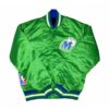 Vintage Green Dallas Mavericks Spellout Jacket