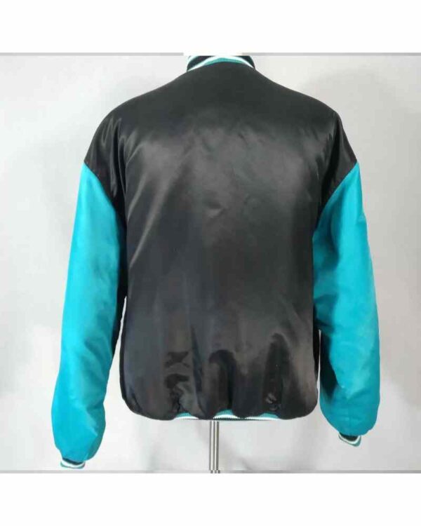 Vintage MLB Miami Marlins Black Satin Jacket