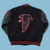 Vintage NFL Black Atlanta Falcons Varsity Jacket