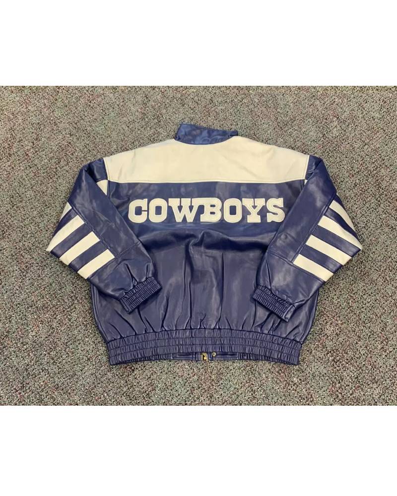Vintage NFL Dallas Cowboys Leather Jacket | la jacket