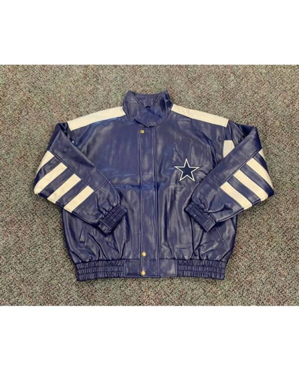 Vintage NFL Dallas Cowboys Leather Jacket