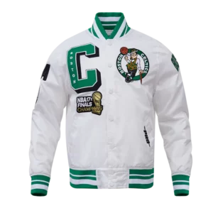 Boston Celtics Mash Up Satin Jacket