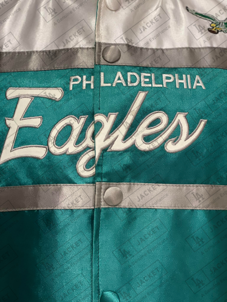 Philadelphia Eagles Jalen Hurts Super Bowl LVII Satin Jacket