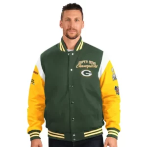 Green Bay Packers Varsity Jacket