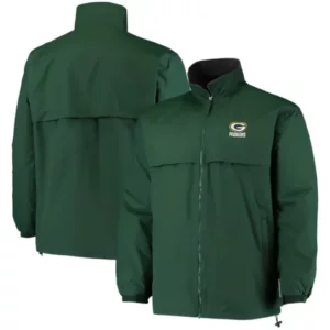 Jonathon Green Bay Packers Green Full-Zip Jacket