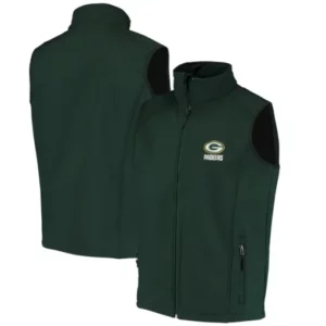 Randolph Green Bay Packers Full-Zip Green Vest