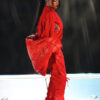 Super Bowl Halftime 2023 Robyn Rihanna Red Jumpsuit