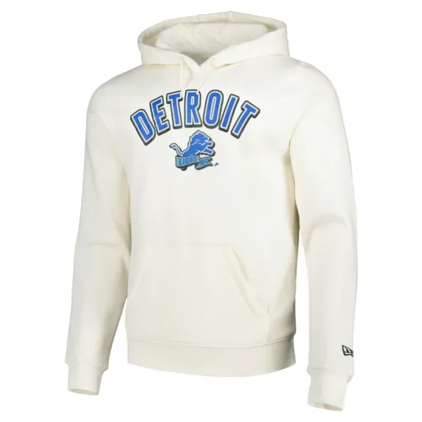 Detroit Lions Vintage White Hoodie